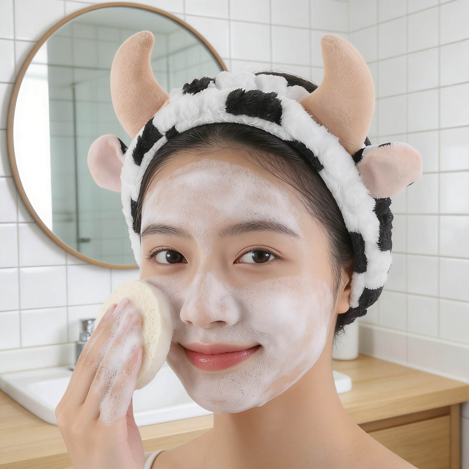 Skincare Animate - Conjunto de Faixa de Cabelo e