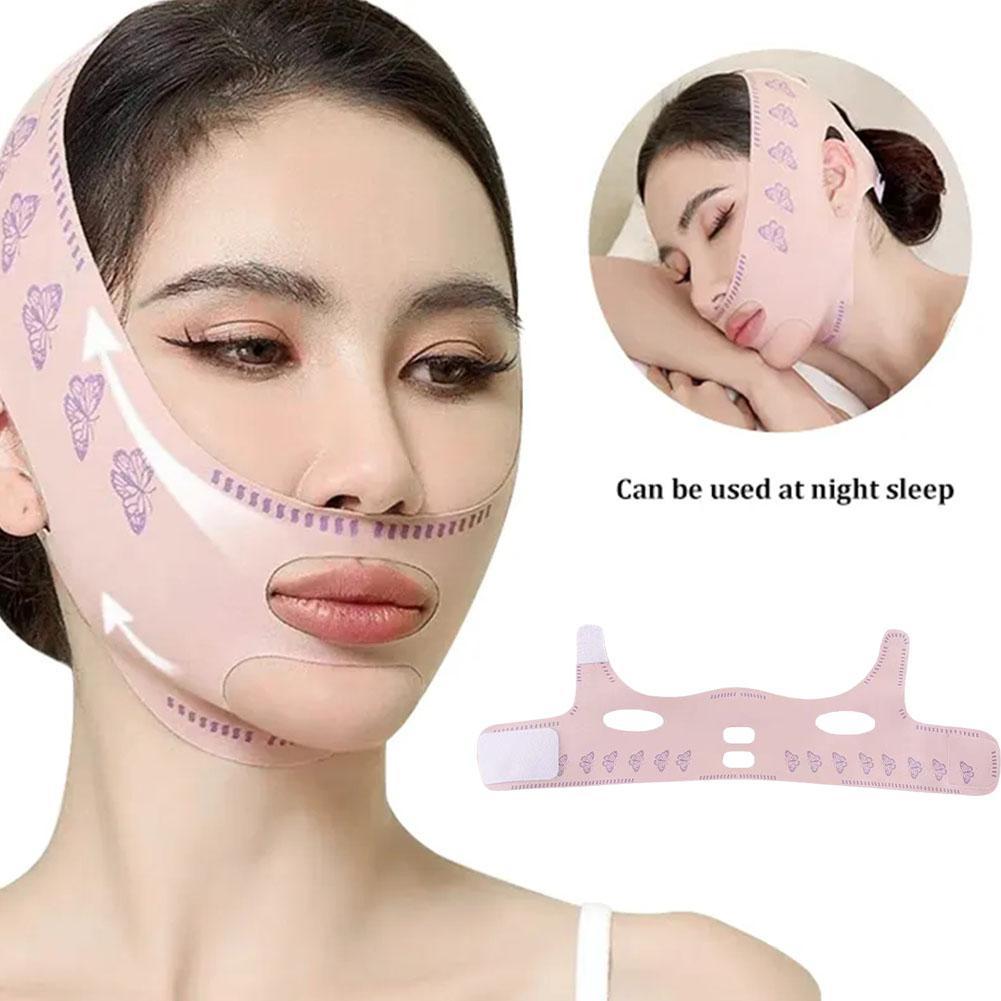 Skincare Qv - Faixa Modeladora Facial V-Line, Redutor de