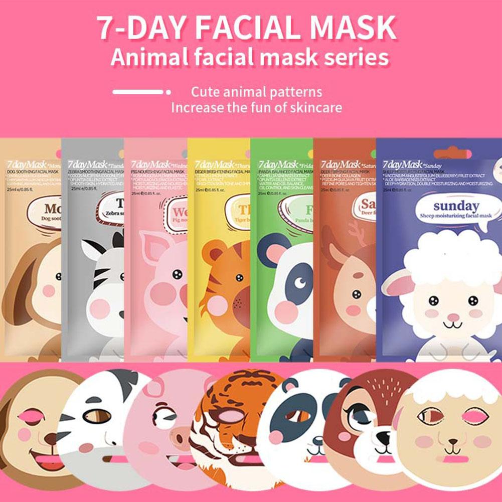 Skincare Animate - Máscara Facial de Desenho Animado, Máscara