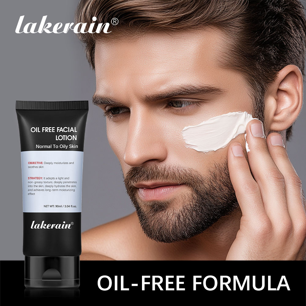 Skincare Oily Skin - Creme hidratante masculino sem óleo loção