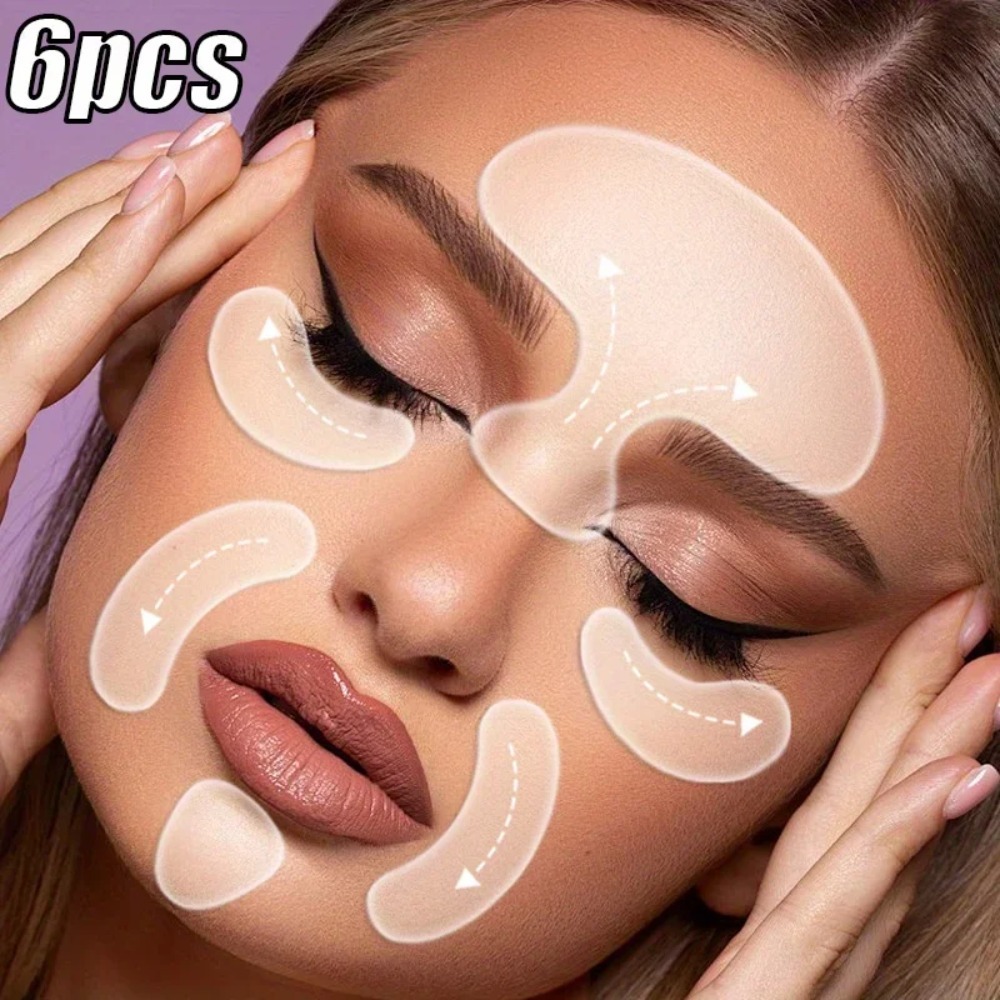 Skincare Qv - Adesivo Reutilizável Antirrugas para Rosto, Testa,