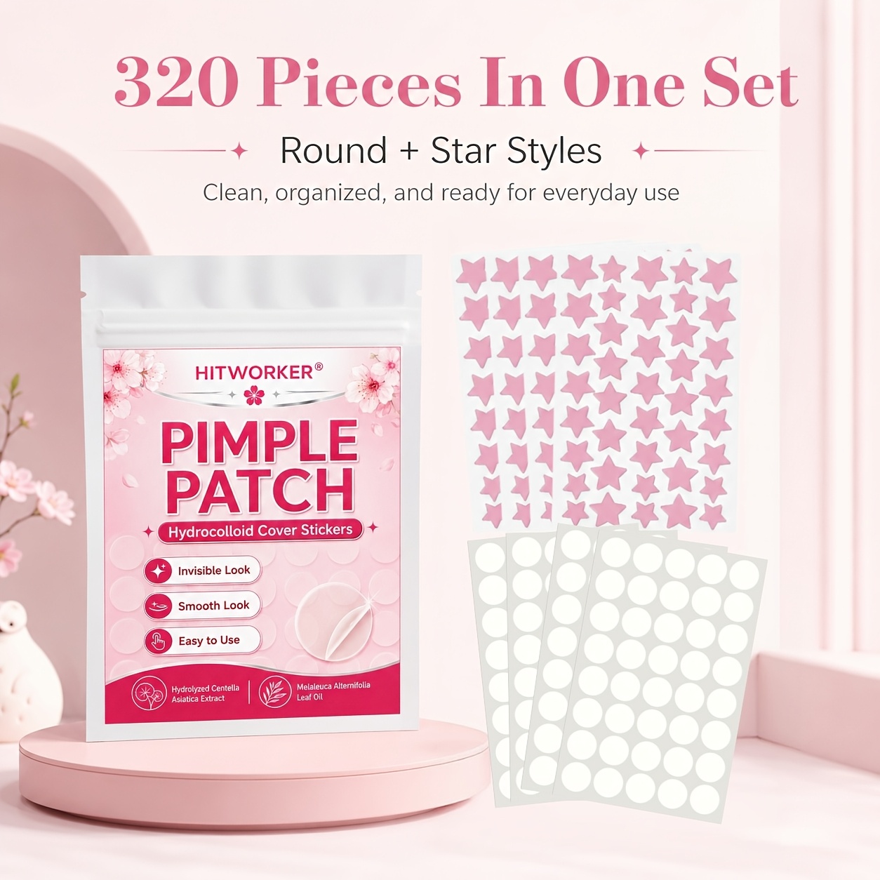 320PCS Adesivos Invisíveis de  - Skincare The Originote avaliação e preço