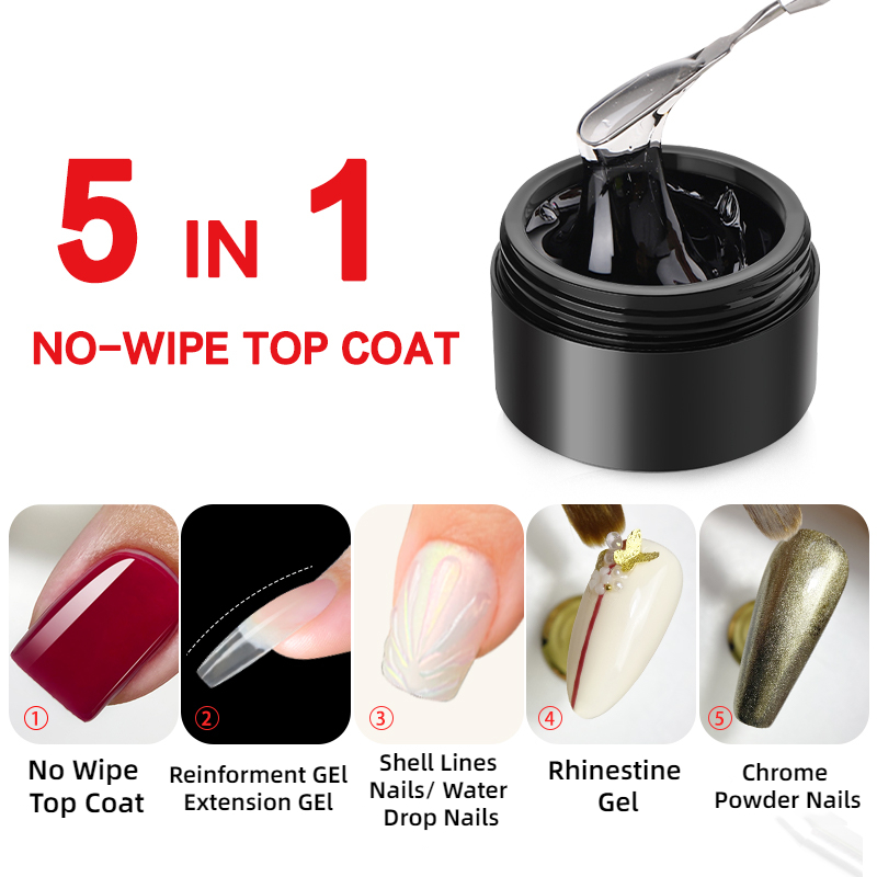 MSHARE 3D Top Coat Gel 50ml 5  - Cucumber Cooling Gel avaliação e preço