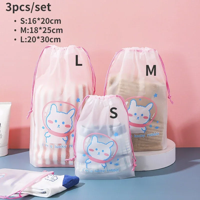 3 pçs/set saco de cordão bonit - Skincare Animate avaliação e preço